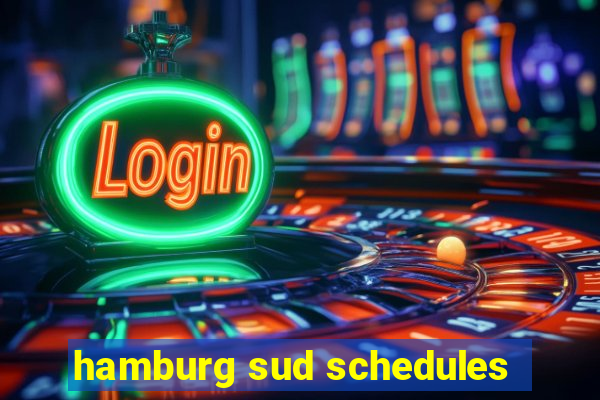 hamburg sud schedules